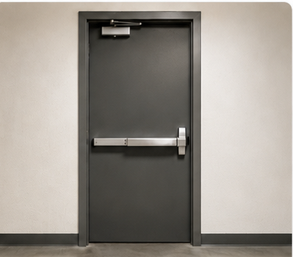Door hardware components